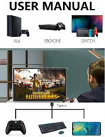 Rockbros — moniteur intelligent de jeu écran tactile de 15.6 pouces, 1920x1080 px, écran IPS, prise USB type-c, pour téléphone Portable et PC