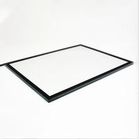 Protection d'écran en verre trempé Corn Gorilla Glass avec cadre noir imprimé en soie personnalisé, revêtement antireflet AR