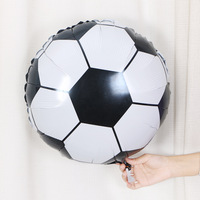 Ensemble de ballons de football sur le thème du sport pour les décorations de fête d'anniversaire des enfants, ballons en feuille de 32 pouces avec chiffres, fournitures de fête, ballons de football Globos