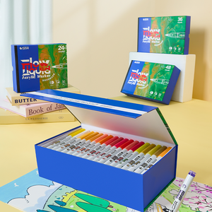 स्ता ऐक्रेलिक रचनात्मक मार्कर पेन 48 रंग प्रत्यक्ष तरल एक्रिलिक पेंट मार्कर पानी आधारित मार्कर सेट रॉक पेंटिंग, सिरेमिक - Product Image 2