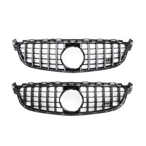 Grille de style C63 AMG 15-18 en noir brillant/argenté W205 C63 - Product Image 1