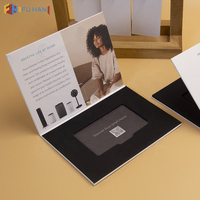 Boîte en carton rigide sur mesure, boîte en papier avec aimant, emballage pour carte-cadeau, boîte en papier pour porte-cartes VIP