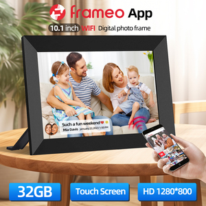 32G Version 10 Inch <b>WiFi</b> Digital Picture Frame With Touch Screen, Easy to Share Photos or Videos Via Frameo App - Product Image 3