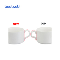 6oz Enduit Blanc Tasse À Café pour la sublimation (B5KF)