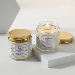 Vela Aromática de Vidrio Transparente, Regalo Artesanal, Venta al por Mayor, Vela Perfumada Hecha a Mano, Creativa y sin Humo - Product Image 2