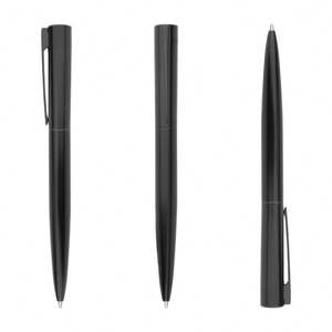 Ensemble stylo roller et crayon en métal Kasun, finition mate, avec clip fin, pour cadeau, stylo personnalisable - Product Image 1