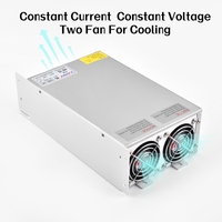 Catu Daya Switching MINI SIZE 1200W Output Tunggal 12V 100A AC-DC, Layar LED, Catu Daya CC CV Industrial SMPS, Bersertifikasi CE RoHS