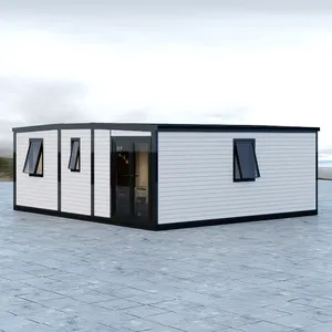 Petite maison préfabriquée extensible maison en conteneur maison préfabriquée en conteneur à vendre