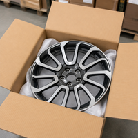 Jantes en alliage forgé 20-22 pouces, finition usinée gris anthracite, multi-branches 5x112/120 pour SUV Mercedes