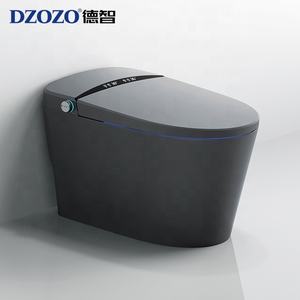 床に取り付けられた延長自動車フラッシュフットセンサー浴室スマートトイレ - Product Image 4