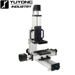 <span class=keywords><strong>Mini</strong></span> Kit de Fresadora CNC Mecánica de <span class=keywords><strong>3</strong></span> Ejes de Escritorio con Motores NEMA23 de 1.26N.m para Router de Madera - Product Image 3