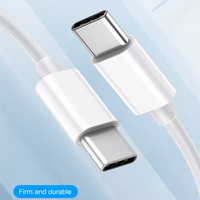 Kabel pengisi daya ponsel, USB Tipe C Tipe C 1M 3,3 kaki grosir