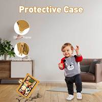 Tablette Offre Spéciale personnalisée ordinateurs K7 Pro Panda 7 pouces 1024*600 Hd Anti-chute étui de protection en caoutchouc Android 11 Kids Tablet Pc