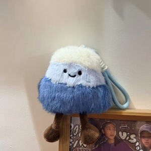 Llavero <span class=keywords><strong>de</strong></span> Peluche Personalizado <span class=keywords><strong>de</strong></span> Montaña Nevada, Colgante Suave y Adorable para Decoración <span class=keywords><strong>de</strong></span> Bolsos y Regalo - Product Image 3