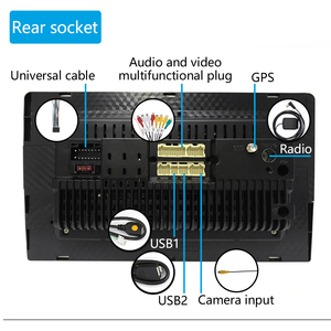 Top Bán 10.1 Inch Hệ Thống Android Đài Phát Thanh Mp5 Player 2 Din <span class=keywords><strong>Car</strong></span> Đài Phát Thanh Video Autoradio GPS Navigation WIFI <span class=keywords><strong>BT</strong></span> FM RDS - Product Image 6