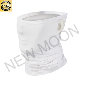 Customized <b>Sunscreen</b> Ice Silk Headscarf Cycling Mask Half Face Ice Silk Ear Hook square Scarf Fishing Headgear Neckerchief - Product Image 5