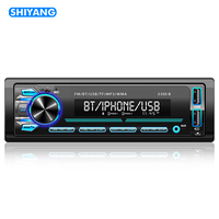 Reproductor de Audio Mp3 para coche, dispositivo de Radio desmontable profesional de alta calidad, con pantalla Lcd de 12v, con USB