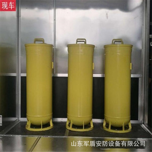 UlC-200B Stahl-Antivibrations-Lagerbehälter für industrielle Anwendungen, bodenstehend, mit Kippverschluss, pulverbeschichtet - Product Image 4