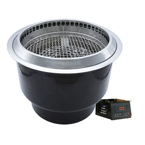 Parrilla Eléctrica Integrada Estilo Coreano para Interiores, Equipo Comercial para Restaurante y <span class=keywords><strong>Barbacoa</strong></span> - Product Image 5