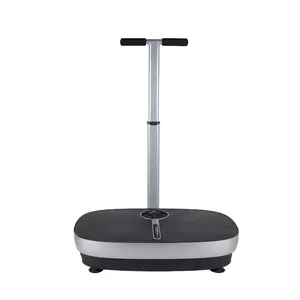 Music Connect Lollypop 180W macchina per massaggio pazzo in forma di vibrazione piastra Fitness per tutto il corpo macchina di vibrazione con corrimano