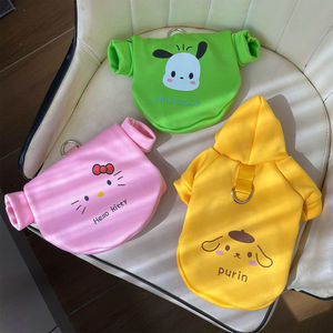 Sudadera con capucha para perro con personajes de Sanrio, forro polar de poliéster, ropa para mascotas para primavera, otoño e invierno - Product Image 3