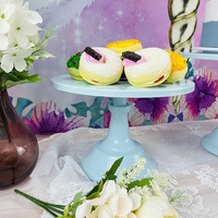 Décoration de fête, Table à Dessert d'anniversaire, plateau à Dessert en métal, présentoir à gâteaux créatif