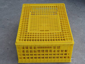 Commercio all'ingrosso della fabbrica nuova condizione di plastica gabbia di pollo grande fatturato scatola favorevole per la fattoria di trasporto di piccione coniglio uccello - Product Image 4