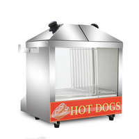 Cuiseur à hot-dogs Shineho de qualité commerciale avec chauffe-pain, prix