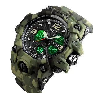 Skmei 1155 B Relojes Horloges Digitale Sport Horloge Merk Mannen Polshorloge Quartz Polshorloges Voor Camouflage Enthusi