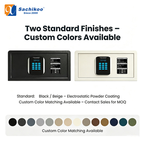 Sachikoo Digital Hotel Electronic Safety Box Mini Steel <b>Safe</b> <b>With</b> <b>Keypad</b> Office Locker for Home or Use Zace-1042 Digital Hotel E - Product Image 6