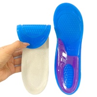 Nouvelles semelles orthopédiques en silicone pour chaussures de sport, coussinets massants en gel absorbant les chocs pour le soutien de la voûte plantaire