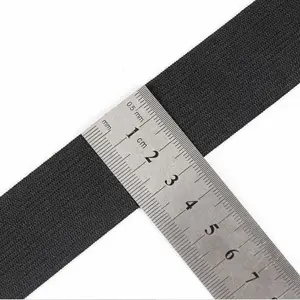 Nastri elastici lavorati a maglia di qualità Premium fascia elastica in tessuto Grosgrain fascia elastica in tessuto cinturino regolabile