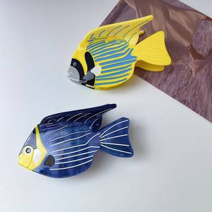 Pinces à <span class=keywords><strong>cheveux</strong></span> d'animaux marins coquille de requin tortue acétate pinces à <span class=keywords><strong>cheveux</strong></span> conception de <span class=keywords><strong>pingouin</strong></span> accessoires de <span class=keywords><strong>cheveux</strong></span> de luxe sur le thème de l'océan pour les femmes - Product Image 5