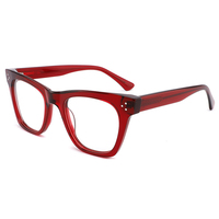 ZH vente en gros œil de chat acétate monture optique lunettes lunettes de créateur pour femmes montures de lunettes colorées lunettes optiques