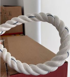 Blue Yellow White Color 52mm 56mm 60mm 64mm 72mm 80mm Polypropylene Fiber Mixed PP /PE /Nylon Rope for Marine Boat Ship <b>Yacht</b> - Product Image 1