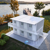 Maisons modulaires en acier durables, respirantes et modernes, pour bureaux préfabriqués, dortoirs, bâtiments utilitaires, hôtels, villas, directement de l'usine, pour centres commerciaux