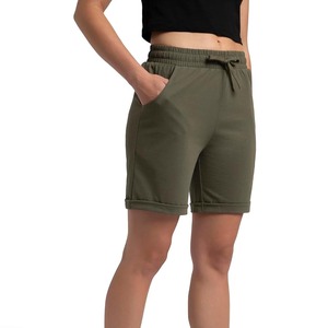 Shorts Deportivos para Mujer, Cintura Alta, Material Elástico, para Gimnasio, Fitness, Running, Ejercicio, Ropa Deportiva, Ajuste Regular - Product Image 4