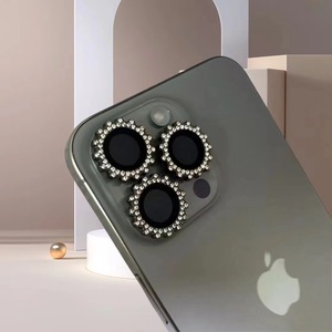 ฟิล์มกันรอยเลนส์กล้องโลหะรูปทรงเฟือง ความแข็ง 9H สำหรับ iPhone 11-18 <span class=keywords><strong>Pro</strong></span> <span class=keywords><strong>Max</strong></span> ป้องกันแรงกระแทก ป้องกันรอยนิ้วมือ - Product Image 4