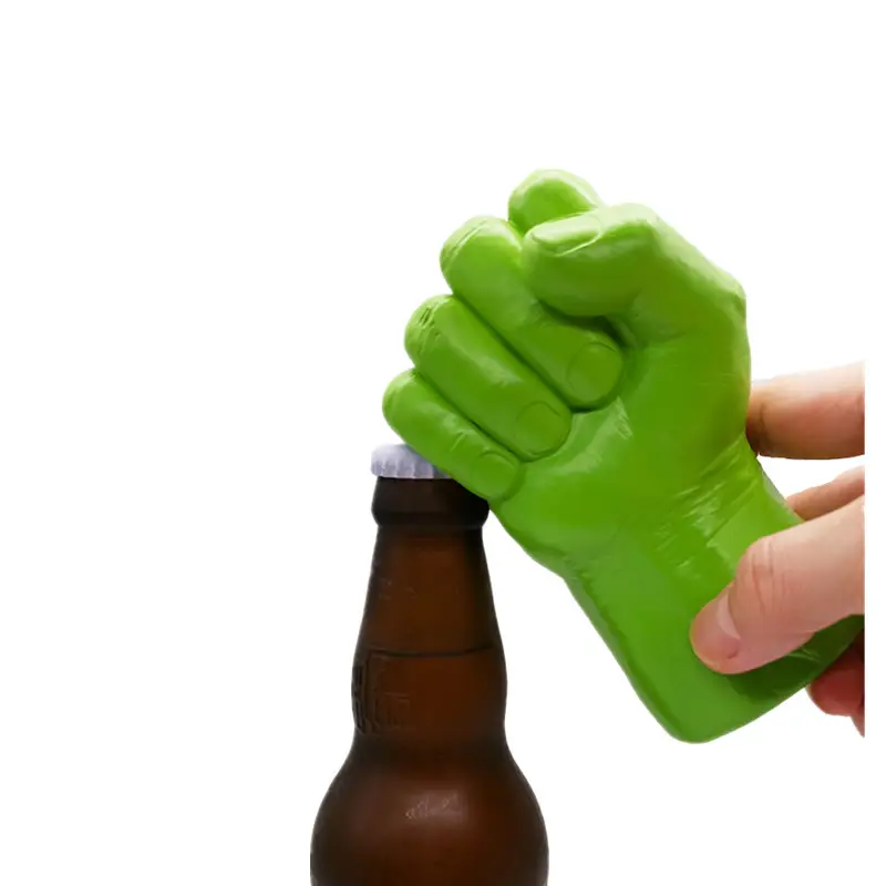 Hars Bier Flesopener De Hulk Groene Vuist Beeldje Eetkamer Decoratie