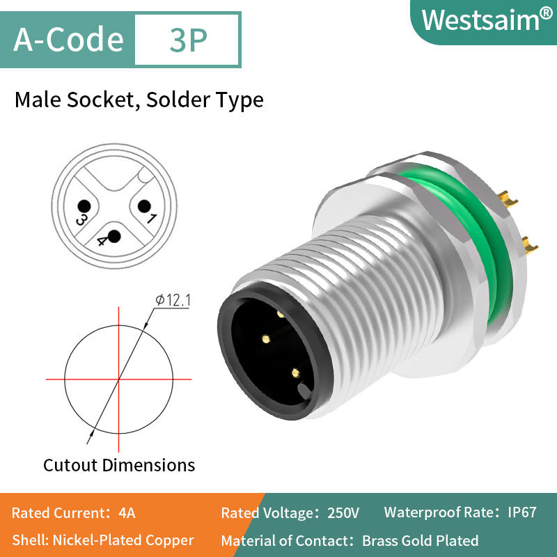 M12-A-3P macho M12 * 1,0