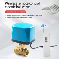 Válvula de Bola de Acero Inoxidable con Control Remoto, Funciona con Voltaje AC220V DC24V /12V