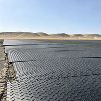 Tapis de protection de sol imperméable en UHMWPE/PE pour site d'entretien d'éoliennes, service de découpe sur mesure