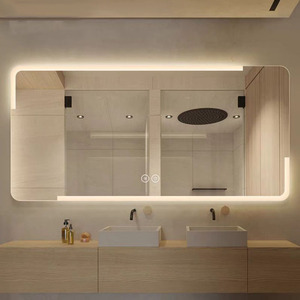Thông minh khách sạn led phòng tắm gương cảm ứng chuyển đổi được xây dựng trong thời gian hiển thị Đương Đại Tường Hình Chữ Nhật tắm gương - Product Image 4