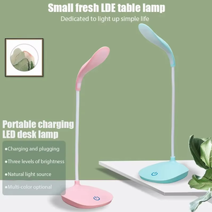 <span class=keywords><strong>Luz</strong></span> LED recargable por USB, cuello de cisne Flexible, mesa <span class=keywords><strong>para</strong></span> cuidar los ojos, Control táctil, lectura ABS portátil <span class=keywords><strong>para</strong></span> niños, iluminación interior - Product Image 6