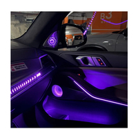 Couverture de haut-parleur LED G05 G07 avec éclairage ambiant pour BMW X5 X7 Series, couverture lumineuse pour tweeter avant