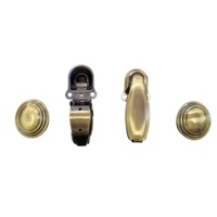 D027 Accesorios para Ataúdes de Hierro Estilo Americano y Europeo, Asa con Acabado Pulido, Personalizable