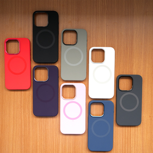 เคสโทรศัพท์ซิลิโคนขายส่ง S010 สำหรับ iPhone 17 16 15 14 Pro Max Plus ฝาหลังมือถือพร้อมแม่เหล็ก Coque Telephone - Product Image 5