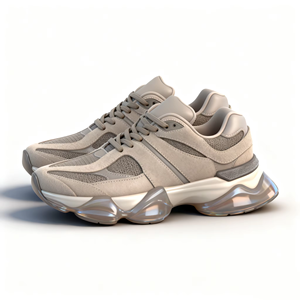 Zapatillas Deportivas Retro de Alta Costura para Diseñador de Moda 2026 con Logo, Transpirables, Antideslizantes, con Cordones, para Caminar, de Caña Alta - Product Image 4