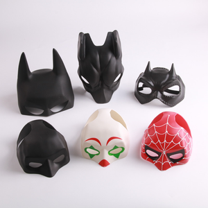Masque de chat sans odeur, masque de cosplay amusant en plastique pour animaux de compagnie, accessoires pour animaux de compagnie, Batman, fête d'Halloween, Mascota - Product Image 6