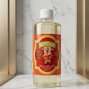 น้ำมันหญ้าฝรั่นสำหรับเมห์นดี 100% จากธรรมชาติ ช่วยเพิ่มสีสันของเฮนน่า สูตรเข้มข้น ติดทนนาน เหมาะสำหรับเมห์นดีเจ้าสาว ขนาด 200 มล. - Product Image 4